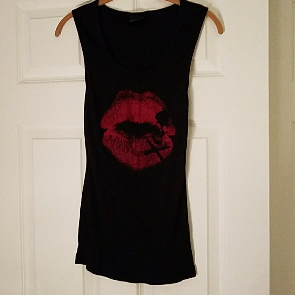 Cartel ink ribbed tank